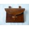 handmade leather belt pouch